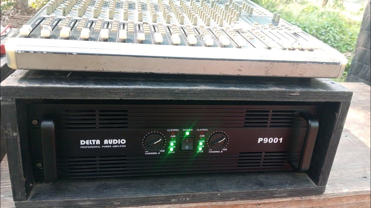 Delta audio & Peavey qw4 sound test YouTube