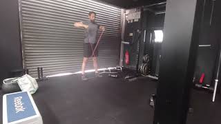 Band High Pull