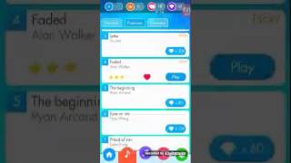 Piano challenges 2 /Alan Walker-Faded screenshot 5