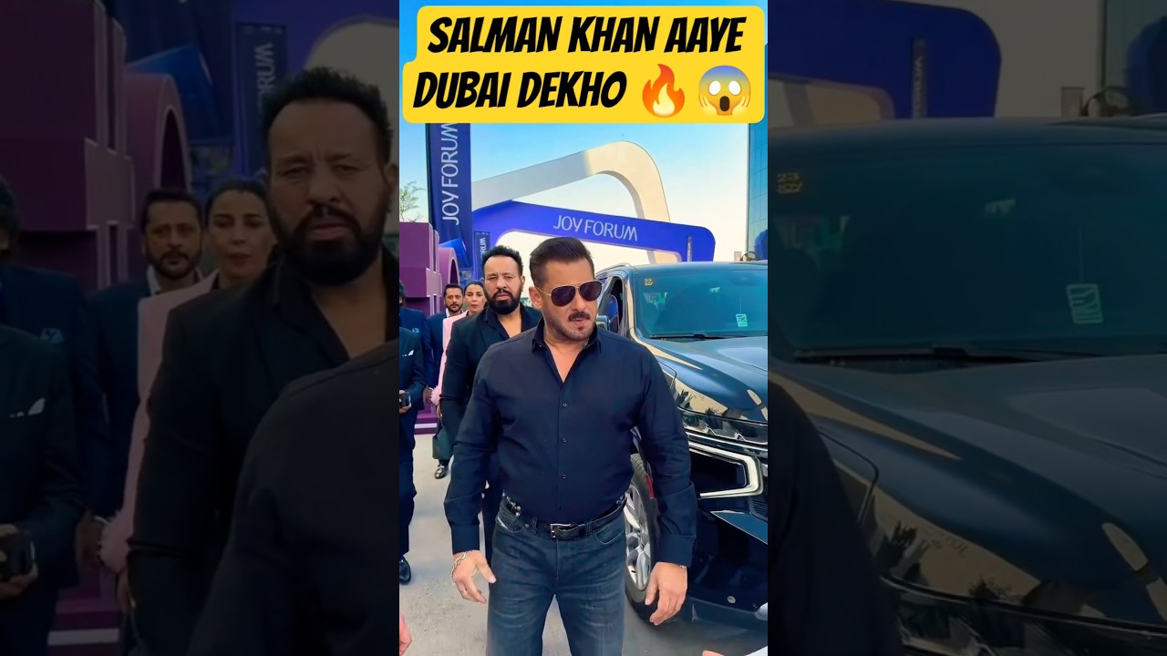 SALMAN KHAN , SHAHRUKH KHAN & AAMIR KHAN 🔥❤️😱 AT JOY FORUM 2025 DUBAI SAUDI ARABIA 