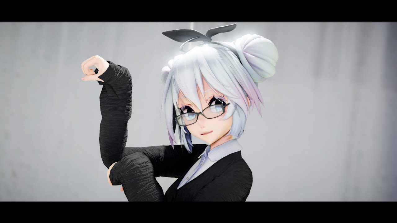 【MMD】キャットラビング / 香椎モイミ feat. 可不【1080p】TDA Schoolgirl Miku さん - YouTube