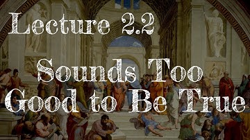 Calling Bullshit 2.2: Sounds Too Good to Be True