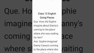 How did Sophie imagine about Danny's coming to the palace where she was waiting for him?