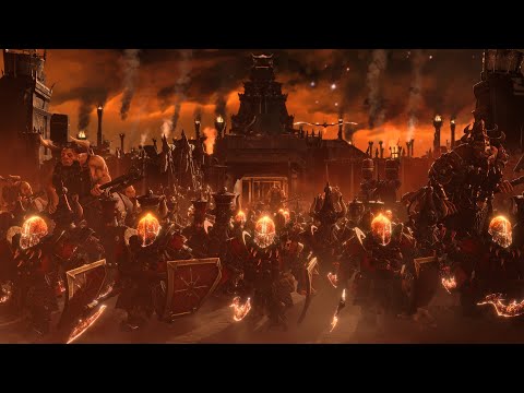 Видео: (Radious mod) Total War: Warhammer 3. # 2. Астрагот Железнорук. Сложность Легенда.