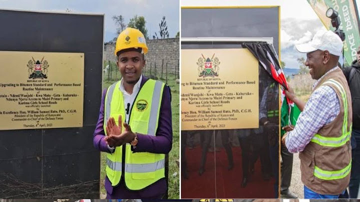 SHOCKED KENYANS AS MORARA KEBASO EXPOSES PRESIDENT RUTO FAKE ROAD PROJECTS IN MERU