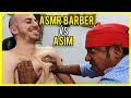 ASMR BARBER vs ASIM | HEAD and BACK MASSAGE with CRACKs and FIRE 🔥 | I'M STILL ALIVE 🤣