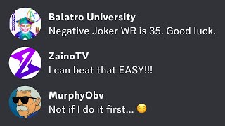 I Challenged A Balatro Pro To A Race...