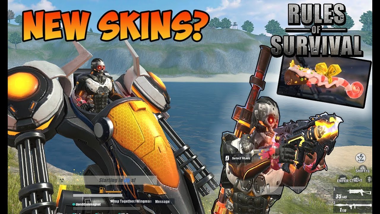 ROS UPDATE! EXECUTIONER SKIN (Bouncer BOT & Battle JEEEP | PP19, AKM ...