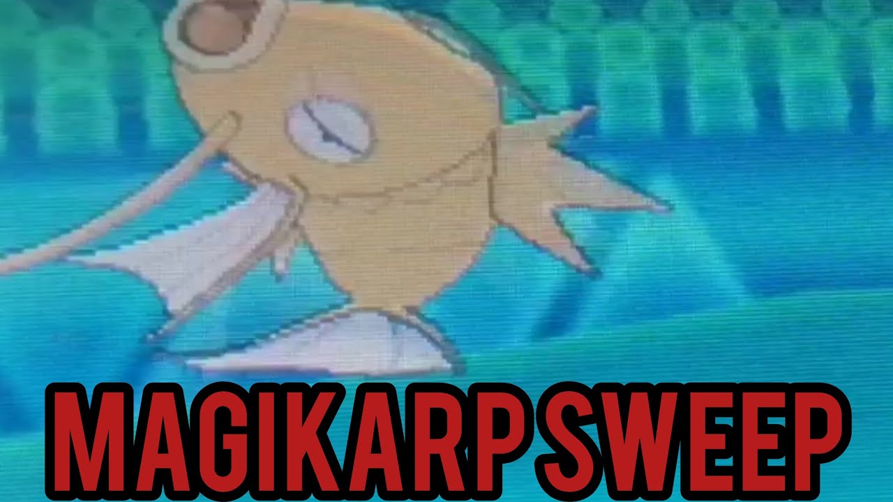 *EPIC* MAGIKARP SWEEP| Pokémon oras|