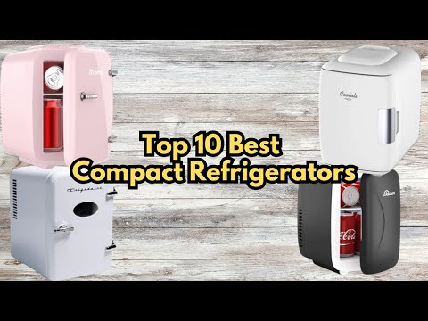 Top 10 Best Compact Refrigerators - YouTube