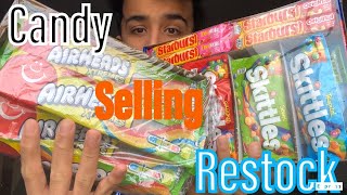 Restocking On Candy To SELL At School