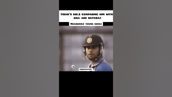 todays kids comparing him with gill and RUTURAJ #shorts #cricket #viratkohli