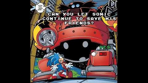 Sonic 8 (Genesis bootleg) Continue & Game Over