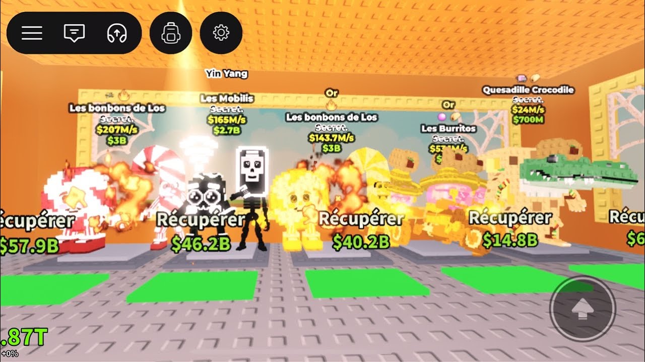 🔴TRADE STEAL A BRAINROT index avec caution , pvp et duel machine