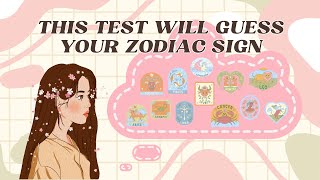 This Test will Guess What Zodiac Sign You are 🦀✨ | Personality test by Aesthetic Nim 2,292 views 4 months ago 9 minutes, 39 seconds