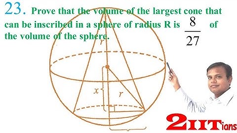 Application of Derivatives Exercise 6.5 Q23 NCERT Class XII | IIT JEE