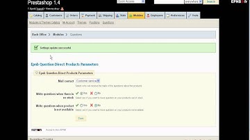 Prestashop 1.4 - Ajouter un formulaire sur la page Produit avec Question Directe Produit