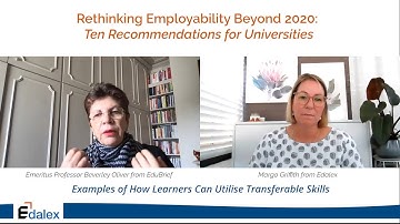 Examples of How Learners Can Utilise Transferable Skills - Edalex Video Interview