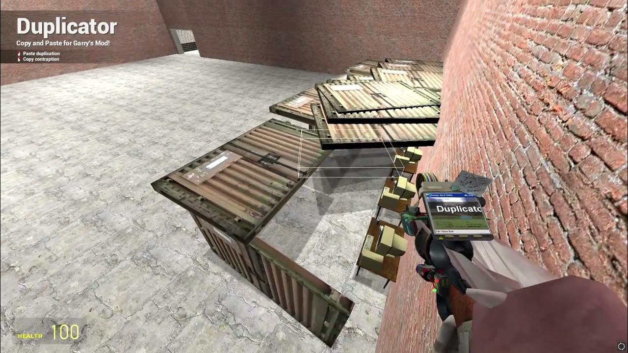 turning gmod construct into a nice place to be (part 1 dark room? more