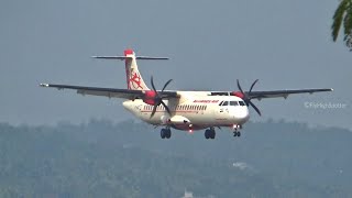 Alliance Air [ATR 72-600] landing at Calicut International Airport