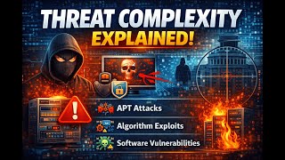 Threat Complexity Explained | Advanced Persistent Threats, Algorithm Attacks & Cybersecurity Risks