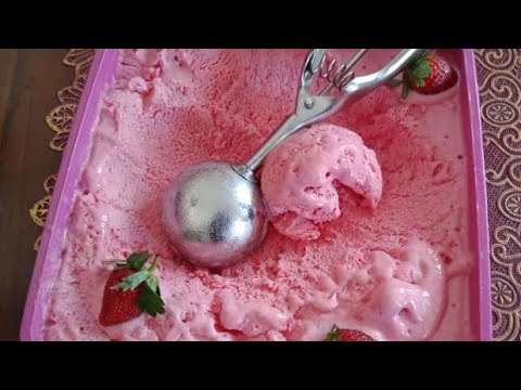 Video: Cara Membuat Kue Es Krim Stroberi