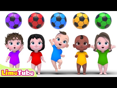 Color <strong>Balls</strong> Bingo &amp;amp; Baby Shark +<strong>more</strong> Nursery Rhymes &amp;amp; Kids Songs | Kindergarten | LimeAndToys
