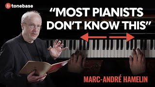 Marc-André Hamelin teaches SYMMETRICAL INVERSION at the Piano