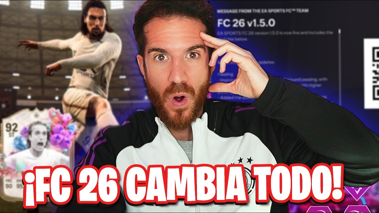 ¡EL NUEVO META! El PARCHE es una LOCURA en FC 26 ⭐ VUELVE EL ZAPATAZO