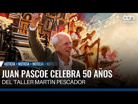 Juan Pascoe celebrates 50 years of the Martín Pescador workshop amidst letters and sones jarochos