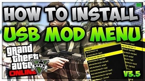 GTA 5 Online: HOW TO INSTALL USB MOD MENU *NO JAILBREAK* 1.29/1.27 + Download Tutorial