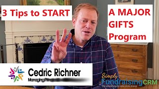 How to start a Major Donor Program