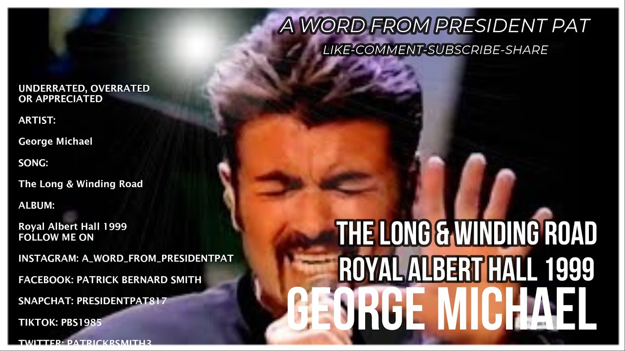 George Michael - The Long & Winding Road (Royal Albert Hall 1999) - REACTION VIDEO