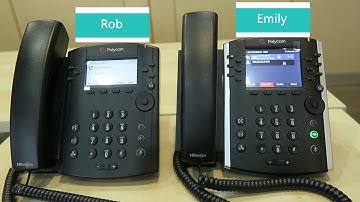 ESi Demo - Polycom Skype for Business phone - Conference