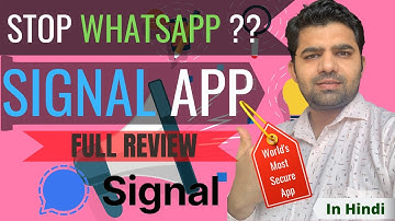 Best WhatsApp Alternative 2021 - SIGNAL Messaging App Review - No. 1 Highly Secure & Trusted App