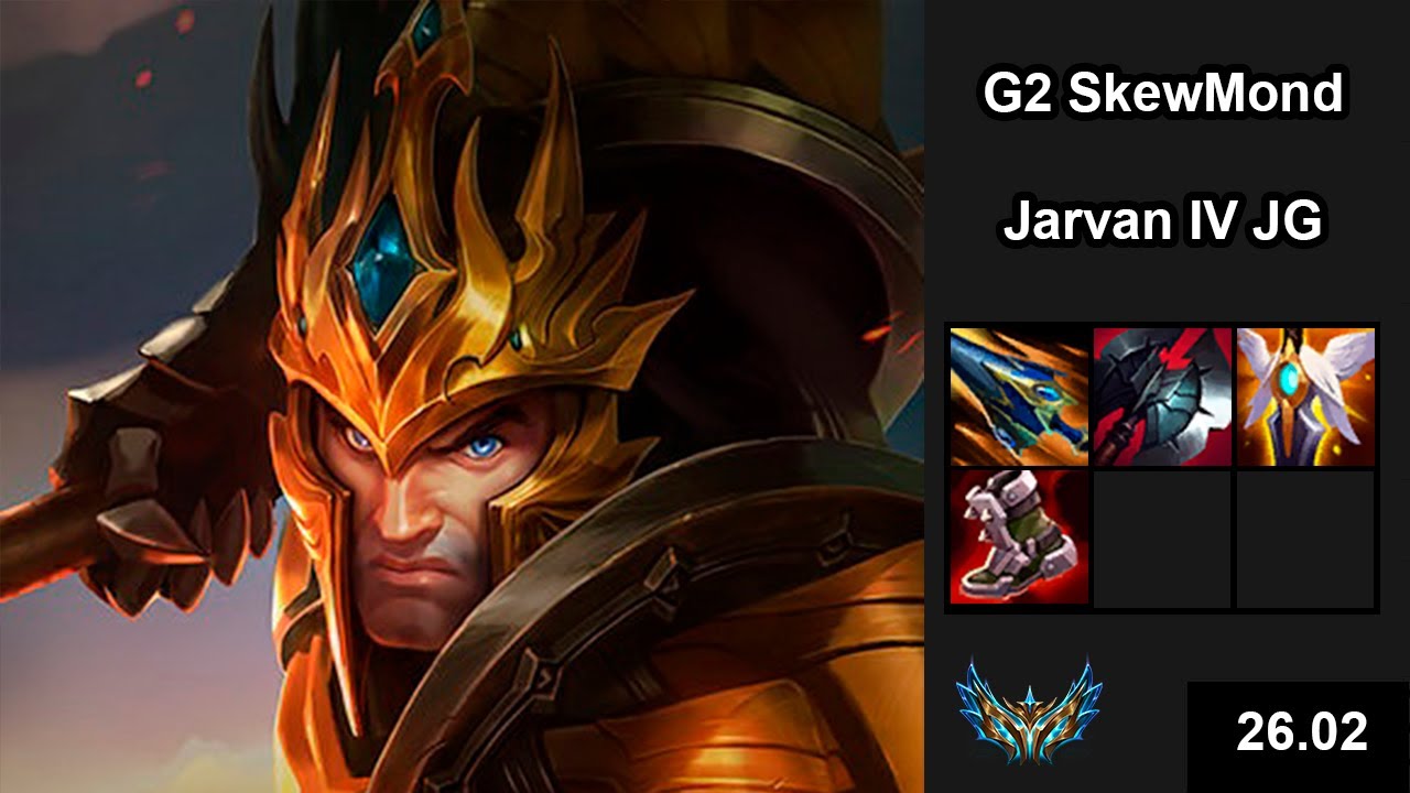 G2 SkewMond (Jarvan IV) vs (Aatrox) - EUW Challenger - Patch 26.02