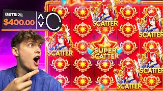 MY LUCKIEST EVER WIN on STARLIGHT PRINCESS SUPER SCATTER...