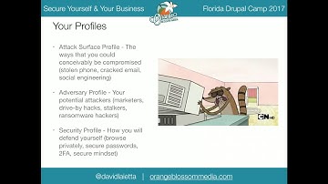 Securing Yourself and Your Business 101