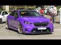Cars Leaving Nürburgring Tankstelle - LOUD Aventador, Skyline R32, 2JZ Supra, XE SV Project 8