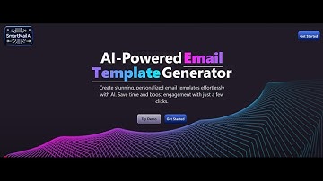 SmartMail AI | Next.js, Tailwind CSS, Convex, OpenAI API