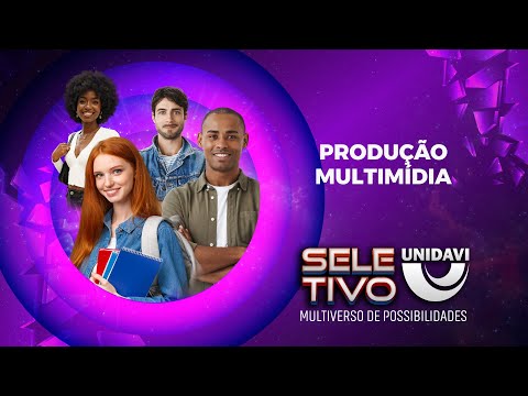 Venha fazer Produção Multimida na Unidavi