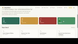 Exploring Your HomeHerd Dashboard | Farm App Tutorial for Livestock & Horse keeping screenshot 3