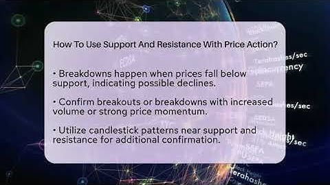 How To Use Support And Resistance With Price Action? - CryptoBasics360.com