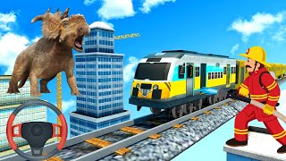 Impossible Euro Train Game | Train Driving Simulator | Android GamePlay screenshot 4