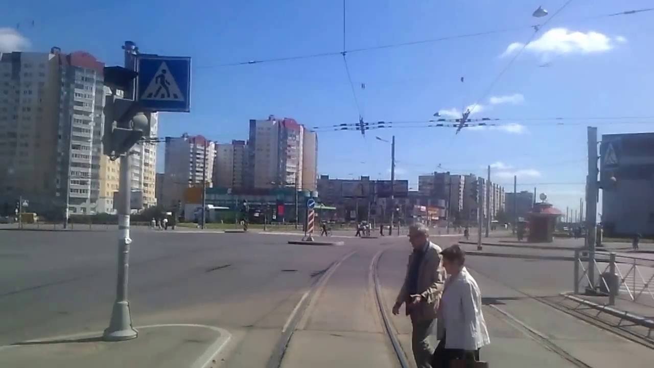 Санкт-Петербург. Трамвай. 8 маршрут