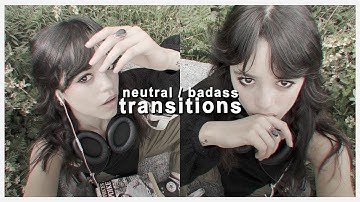 badass transitions for edits - after effects tutorial | klqvsluv