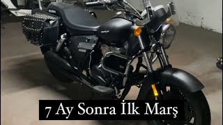 Kuba Superlight 125 / 7 Ay sonra ilk marş