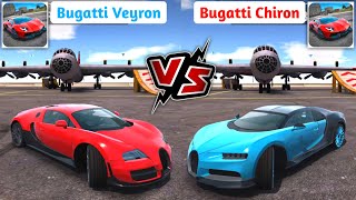 Ultimate Car Driving Simulator - Bugatti Chiron vs Bugatti Veyron Comparison. Who Win? screenshot 5