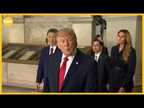 Trump wraps state visit with Xi as Iran proposes deal to reopen Strait of Hormuz