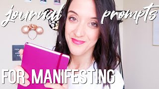 15 journal prompts for manifesting and goal setting